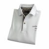 Everbest 262-838-0-3-white Ανδρική Βαμβακερή Πικέ Μπλούζα Με Γιακά Σε Φαρδιά Γραμμή Λευκή 8