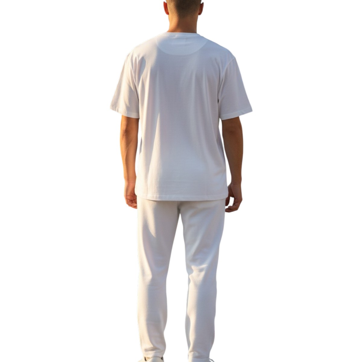 1 (28) Cotton 4all 26-412 snoopy-white Ανδρικό Βαμβακερό Μπλουζάκι Λευκό 5