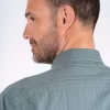 Pre End 60000062 18-4612 Ανδρικό Κοντομάνικο Πουκάμισο Βαμβακερό Σε Κανονική Γραμμή Πράσινο 10