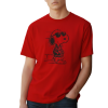 Cotton 4all 026-412 snoopy Ανδρικό Βαμβακερό Μπλουζάκι Κόκκινο 1
